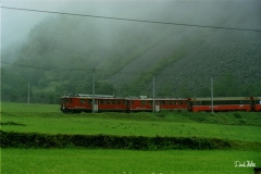 ABe 4/4 41 / Standort: Bahnhof Brusio / Datum: 08.08.1999 / Zugnummer 17*501