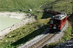 ABe 4/4 48 / Standort: Bei Ospizio Bernina / Datum: 02.08.2000 / Zugnummer Reg 415