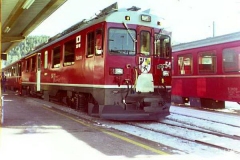ABe 4/4 54 / Standort: St. Moritz / Datum: 06.02.1998