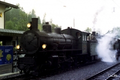 G 4/5 108 / Standort: Bahnhof Klosters / Datum: 26.09.1999 / Zugnummer Extrazug
