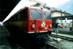Ge 4/4 I 610 / Standort: Pontresina / Datum: 08.08.1999 / Zugnummer 326