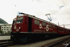 Ge 4/4 I 601 / Standort: Samedan / Datum: 29.07.2000 / Zugnummer RX 952