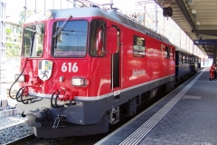 Ge 4/4 II 616 / Standort: Chur / Datum: 12.08.2007