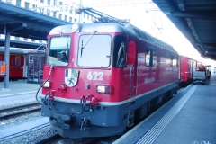 Ge 4/4 II 622 / Standort: Chur / Datum: 15.12.2007