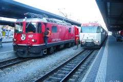 Ge 4/4 III 649 / Standort: Chur / Datum: 15.12.2007