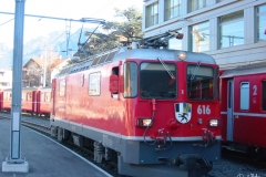 Ge 4/4 II 616 / Standort: Chur / Datum: 17.02.2008