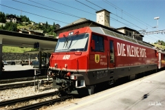 Ge 4/4 III 650 / Standort: St. Moritz / Datum: 31.07.2000 / Zugnummer D 545