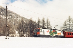 Ge 4/4 III 641 / Standort: Im Bevertal / Datum: 10.02.2001 / Zugnummer D 544