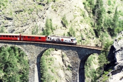 Ge 4/4 III 649 / Standort: Beim Landwasseviadukt / Datum: 24.06.2001 / Zugnummer D 535