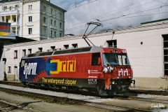 Ge 4/4 III 652 / Standort: In Chur / Datum: 01.08.2002 / Zugnummer 652