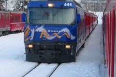 Ge 4/4 III 644 / Standort: Filisur / Datum: 03.01.2004