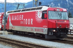 Ge 4/4 III 651 / Standort: Thusis / Datum: 22.08.2007