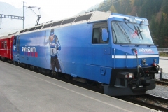 Ge 4/4 III 644 / Standort: Klosters / Datum: 27.10.2007 / Zugnummer R1050