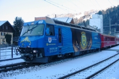 Ge 4/4 III 652 / Standort: Grüsch / Datum: 15.12.2007