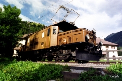 Ge 6/6 I 407 / Standort: Bergün / Datum: 08.08.1999