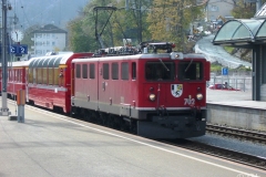 Ge 6/6 II 702 / Standort: Thusis / Datum: 27.10.2007 / Zugnummer RE1136