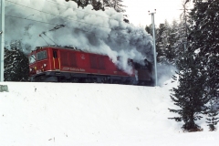 Xrotd 9213 / Standort: Bei Pontresina / Datum: 09.02.2002
