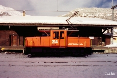 Ge 3/3 214 / Standort: Samedan / Datum: 26.11.2000