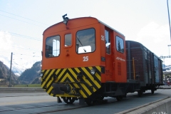 Tm 2/2 25 / Standort: Disentis / Datum: 16.04.2008