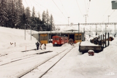 Xe 4/4 9924 / Standort: In Pontresina / Datum: 09.02.2001