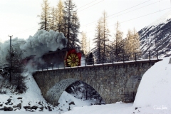 Xrotd 9213 / Standort: Bei Pontresina / Datum: 09.02.2002